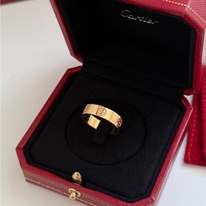 Cartier Gold Love Ring Classic Size 57